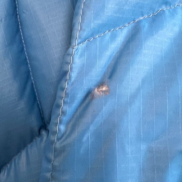 Vintage 70s Down Feather Puffer Jacket Coat Ski Puff Insulated Warm Winter 1970s - Picture 11 of 13